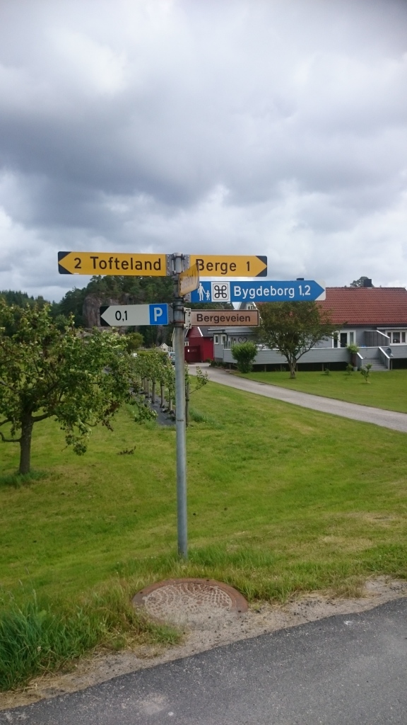 Skiltet bygdeborg, severdighet.